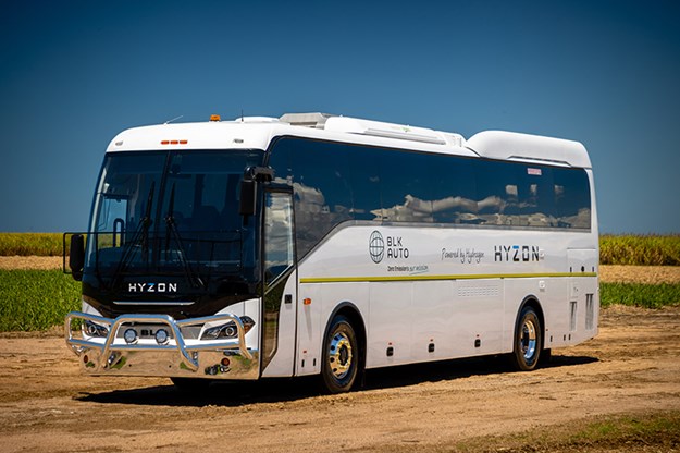Hyzon BLK Hydrogen bus Australia